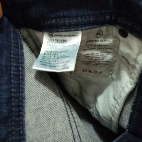 AG The Stockton skinny sz 29 - Picture 4 of 5